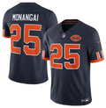 Men's Chicago Bears #25 Kyle Monangai Navy 2026 F.U.S.E. Rivalries Collection Limited Football Stitched Jersey