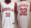 University of Nevada Las Vegas White #32 AUGMON Jersey