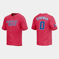 #0 MARCUS STROMAN PUERTO RICO BASEBALL 2023 WORLD BASEBALL CLASSIC JERSEY C RED Stitches Baseball Jerseys