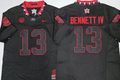 Georgia Bulldogs Black #13 BENNETT IV Jersey