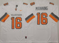 Tennessee Volunteers White #16 MANNING Jersey