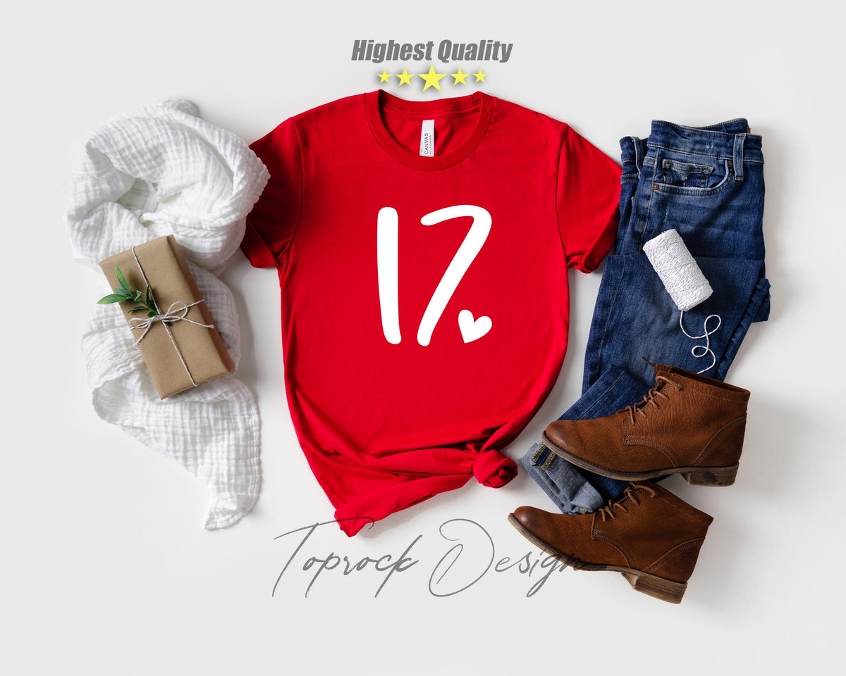 17th Birthday Shirt, 17th Birthday, 17th Birthday Gift, 17th Birthday Gift For Girl, 17th Birthday, 17th Birthday Shirt, Birthday Girl Shirt