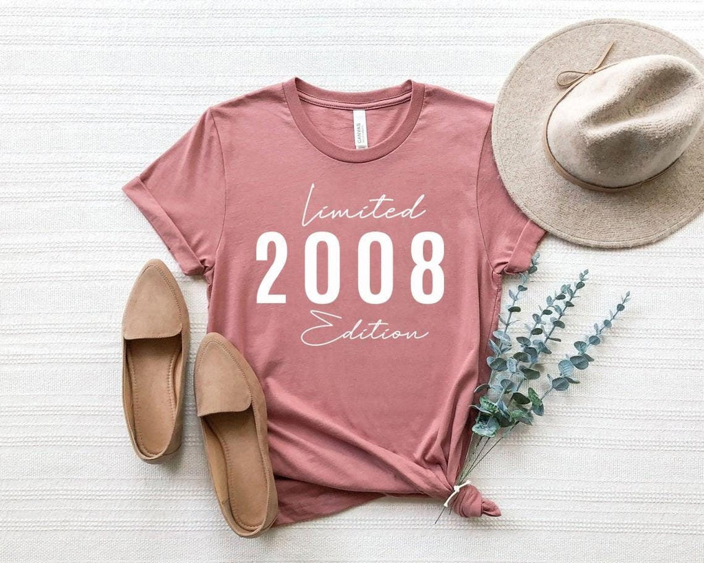 Limited Edition 2008 Birthday Shirt, 17 Years Old Sweatshirt, 17th Birthday Shirt, 17th Birthday, 17th Birthday Gift For Women and Men