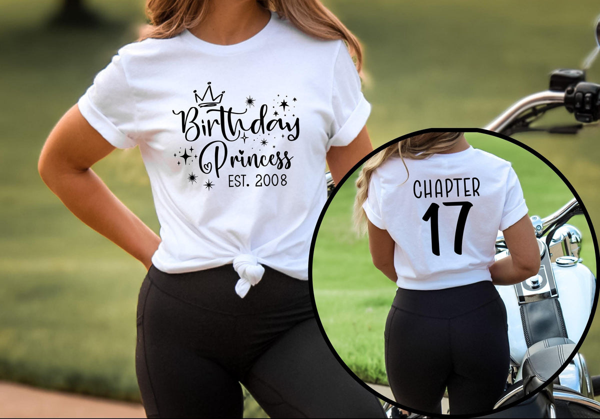 17th Birthday Shirt, Birthday Princess Shirt, Cute Girls Birthday Shirt, 17th Birthday Gift, 17th Birthday Ideas, Birthday Girl Shirt