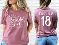 Birthday Girl Shirt, 18th Birthday Shirt, 18th Birthday Gifts For Her, Eighteen Birthday Shirt, 18 Years Old Gifts, Girls Birthday Party