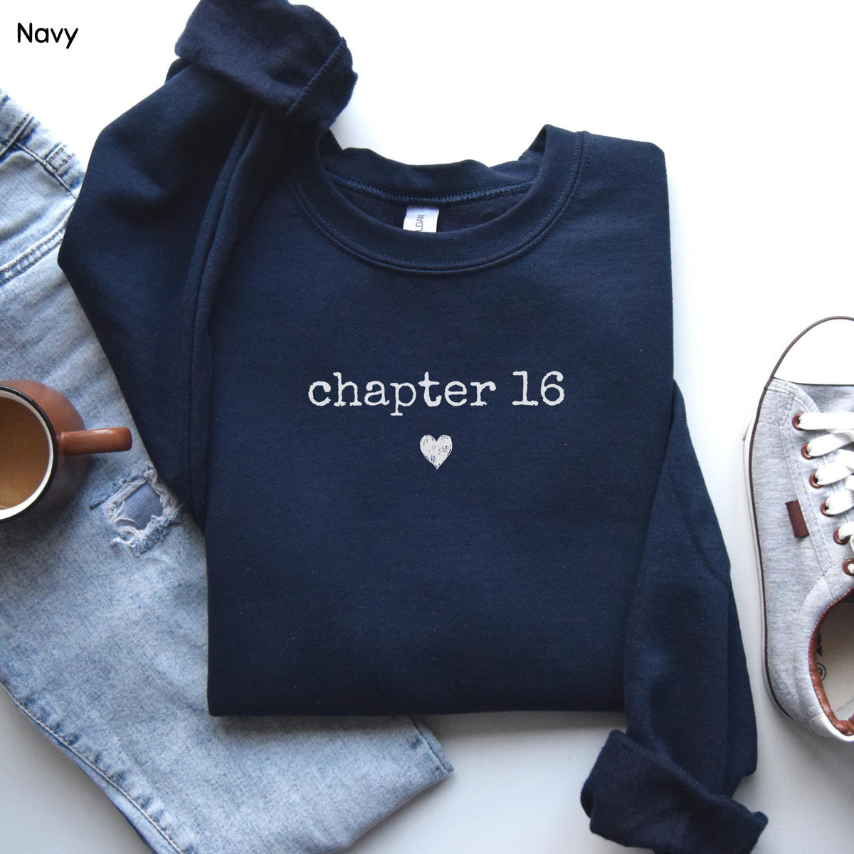 16th Birthday Gifts For Girls, Sweet 16 Years Old Birthday Shirt, 16th Bday Gift For Daughter, Sister, Chapter 16 Sweatshirt Book Lover
