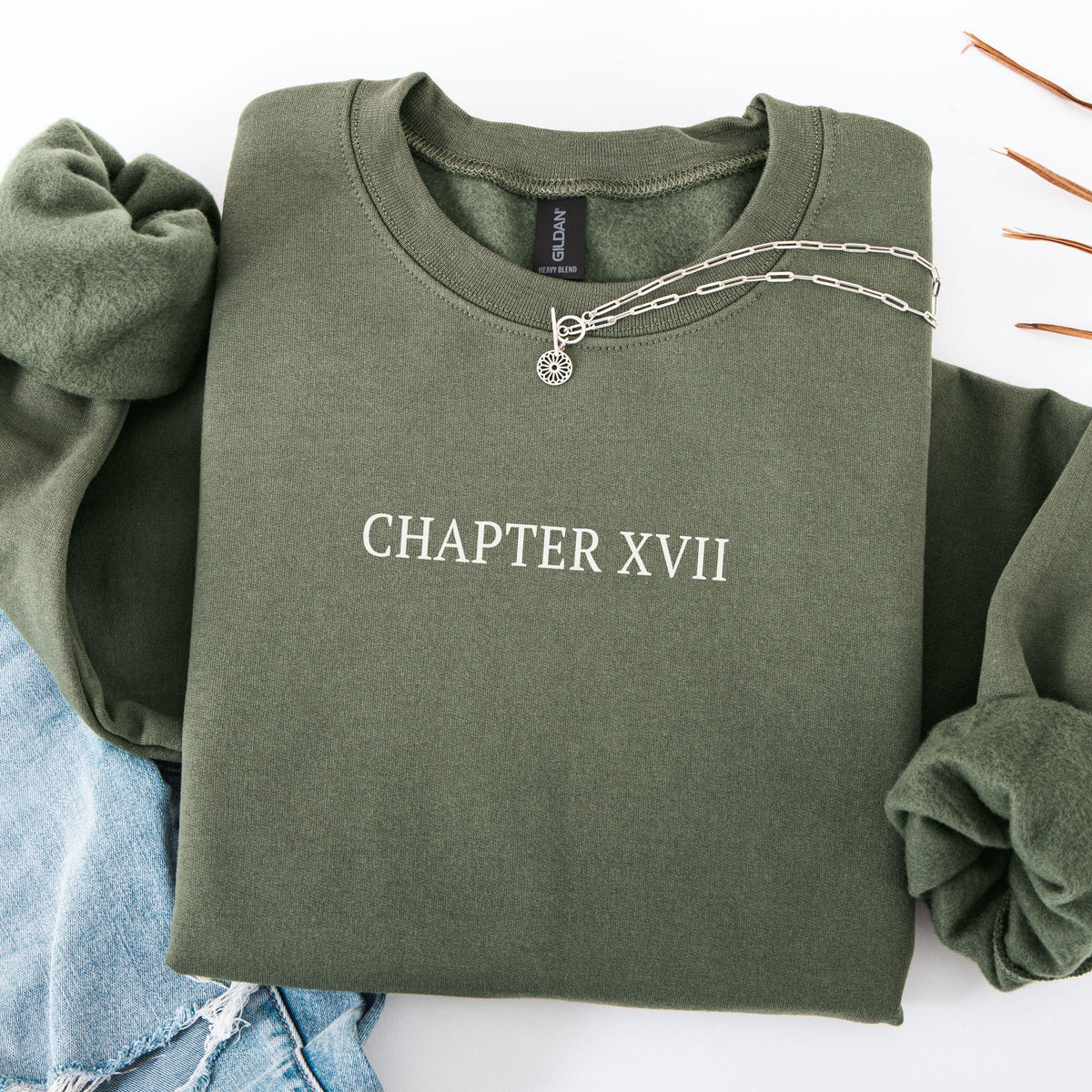 17th Birthday Sweatshirt Chapter 17 Roman Numeral Sweatshirt 17th Birthday Gift 17th Birthday Girl Shirt Gifts for 17 Year Old Teenage Girl