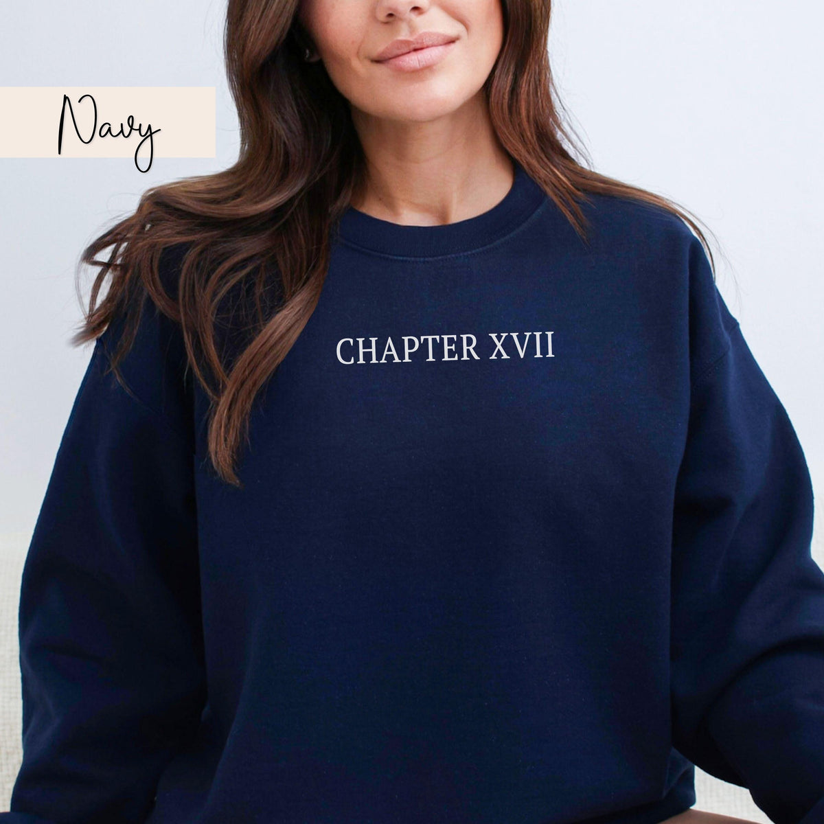 17th Birthday Sweatshirt Chapter 17 Roman Numeral Sweatshirt 17th Birthday Gift 17th Birthday Girl Shirt Gifts for 17 Year Old Teenage Girl