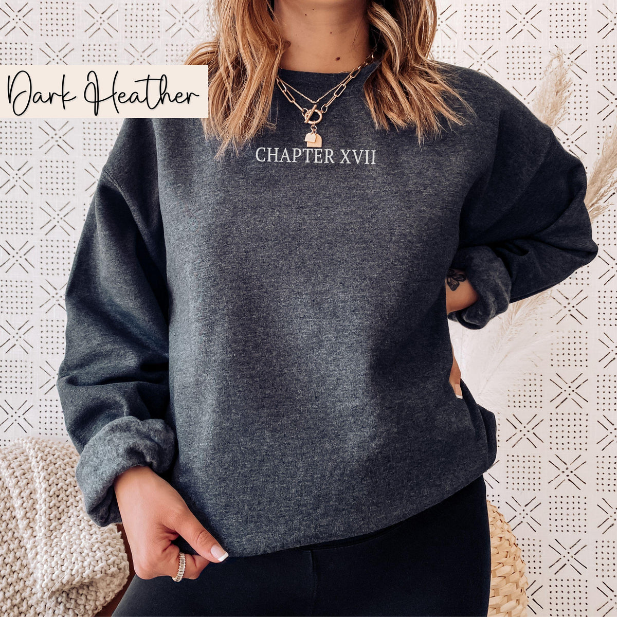 17th Birthday Sweatshirt Chapter 17 Roman Numeral Sweatshirt 17th Birthday Gift 17th Birthday Girl Shirt Gifts for 17 Year Old Teenage Girl