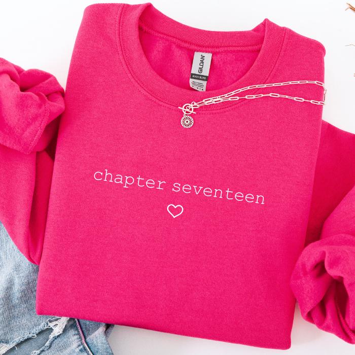 17th Birthday Sweatshirt: Gifts For 17 Year Old Teenage Girl, Teen Girls Sweatshirts