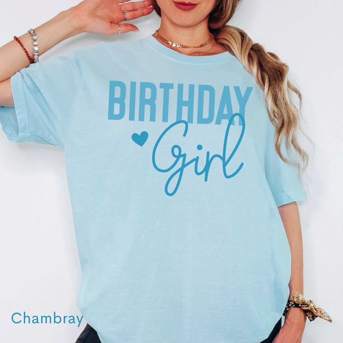 Birthday Girl Shirt Comfort Colors Birthday Shirt Womens Birthday Shirt Girls Birthday Shirt Girls Birthday Gift Pastel Birthday TShirts