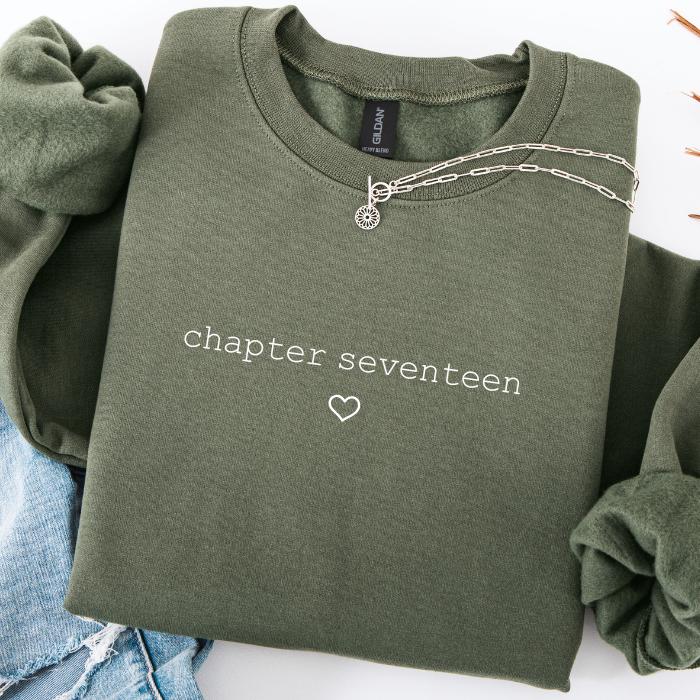 17th Birthday Sweatshirt: Gifts For 17 Year Old Teenage Girl, Teen Girls Sweatshirts