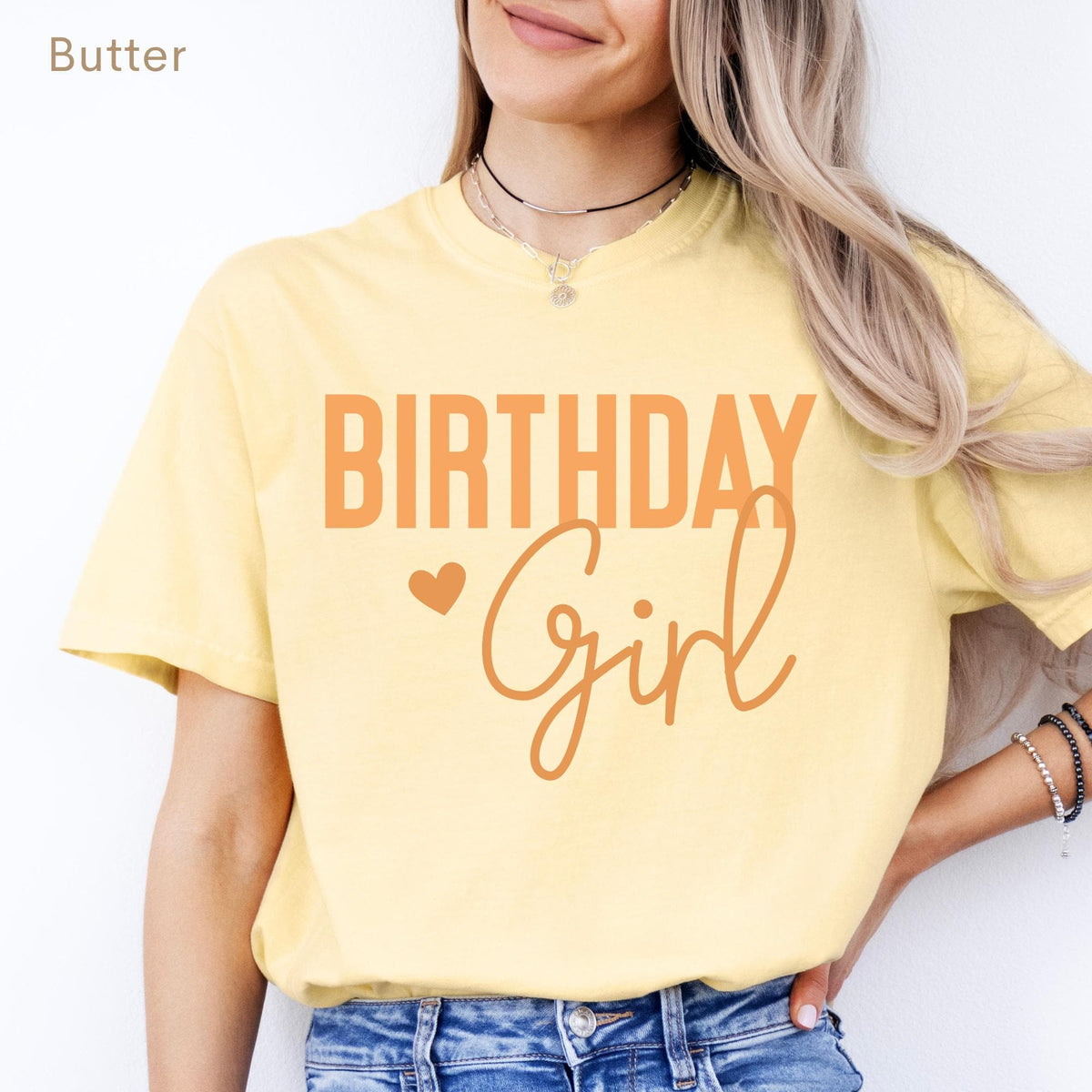 Birthday Girl Shirt Comfort Colors Birthday Shirt Womens Birthday Shirt Girls Birthday Shirt Girls Birthday Gift Pastel Birthday TShirts