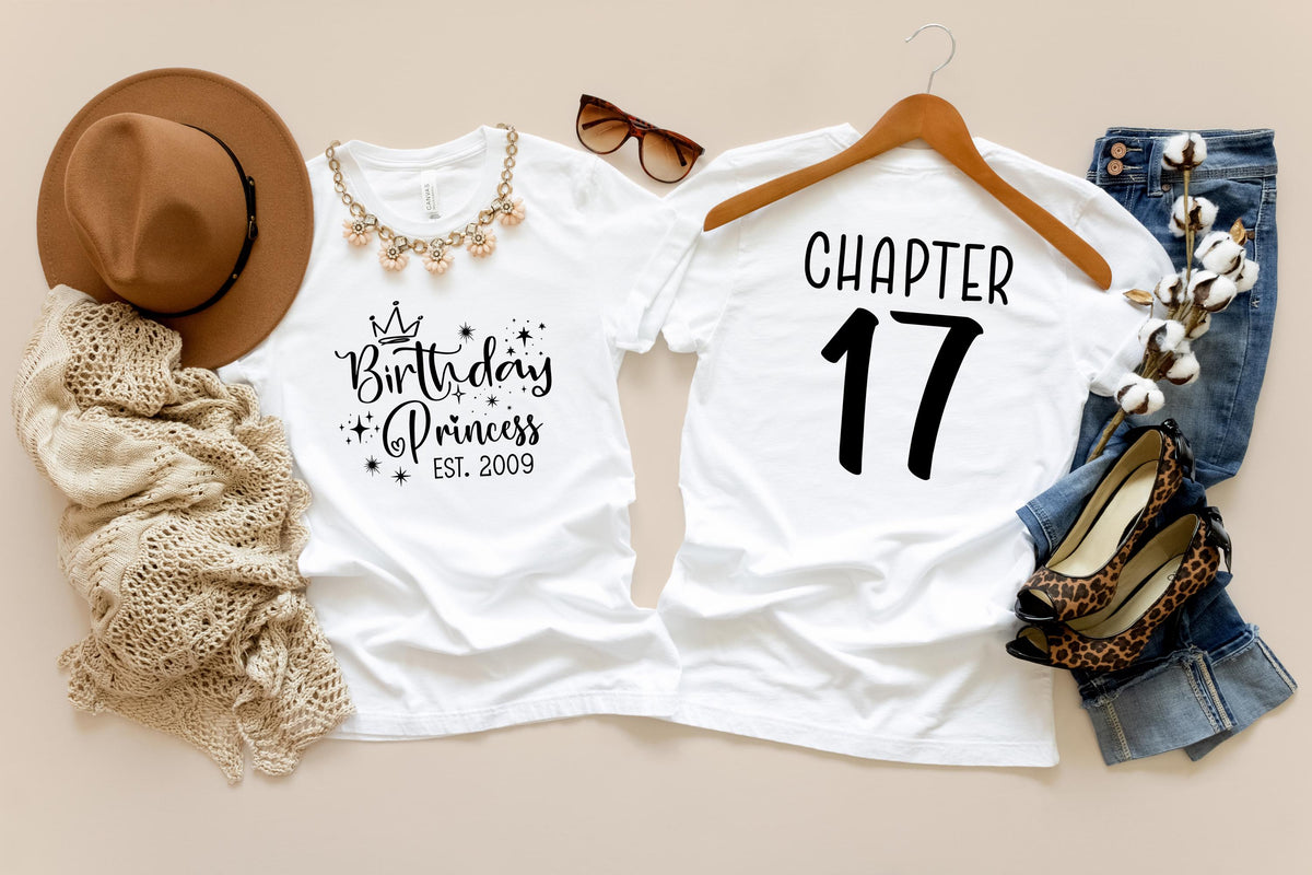17th Birthday Shirt, Birthday Princess Shirt, Cute Girls Birthday Shirt, 17th Birthday Gift, 17th Birthday Ideas, Birthday Girl Shirt