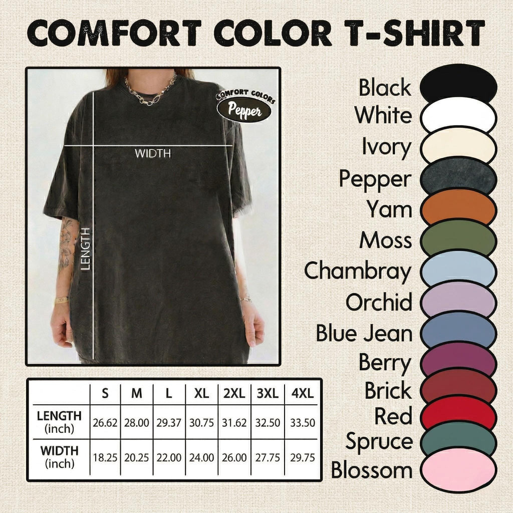Comfort Colors® Personalized Sweet Sixteen Shirt - 16th Birthday Gifts, Custom Photo Birthday Trip