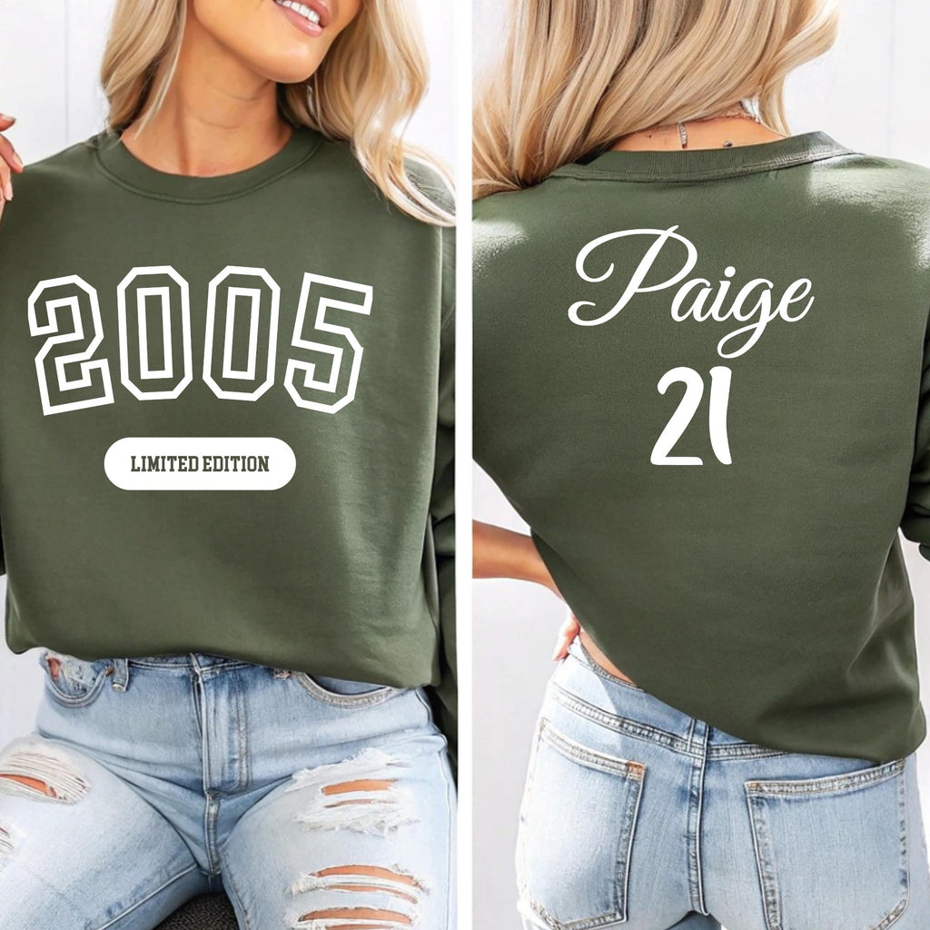 Personalized 13th Birthday Shirt: Teenager 2013 Limited Edition Sweatshirt, Tshirts for Any Age