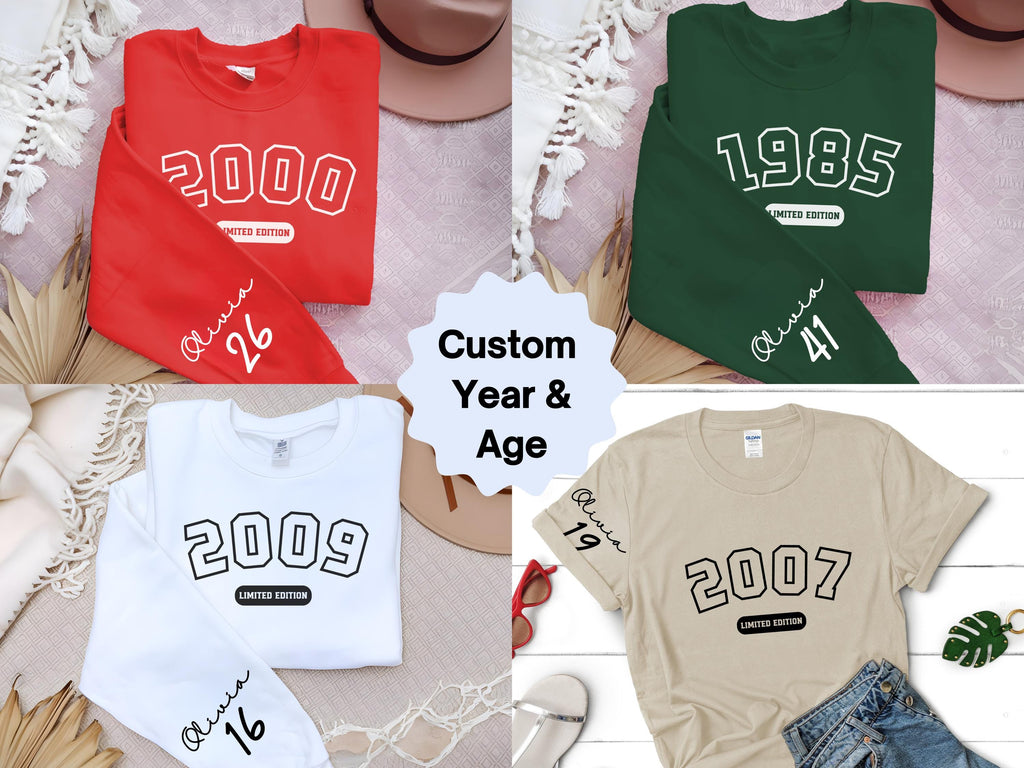 Custom 16th Birthday Gift Girl: Cotton Sweet 16 Shirt for Daughter & Granddaughter