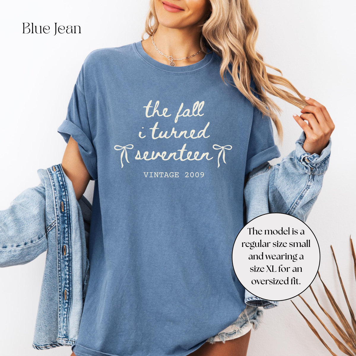 Custom 17th Birthday Shirt Girl, Comfort Colors Fall I Turned 17, Birthday Gift For Her, Teen Girl Gift, Birthday Girl Outfit