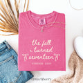 Custom 17th Birthday Shirt Girl, Comfort Colors Fall I Turned 17, Birthday Gift For Her, Teen Girl Gift, Birthday Girl Outfit